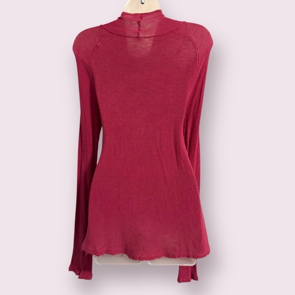 Free People Intimately Cowl Neck Tunic Top Long Sleeve Stretch Layering Size M - Picture 6 of 6